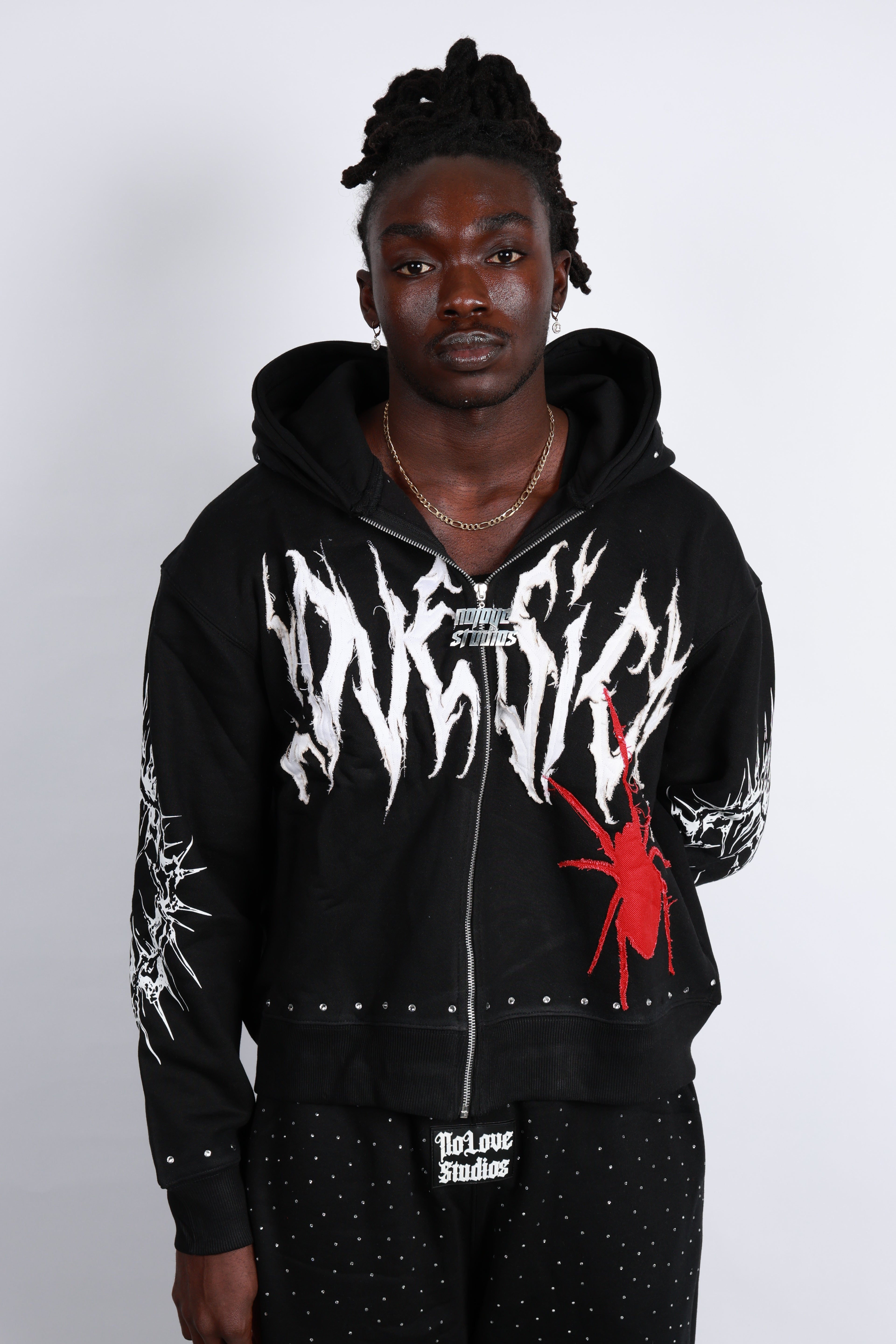 Cropped Love Sick V2 Zip Up