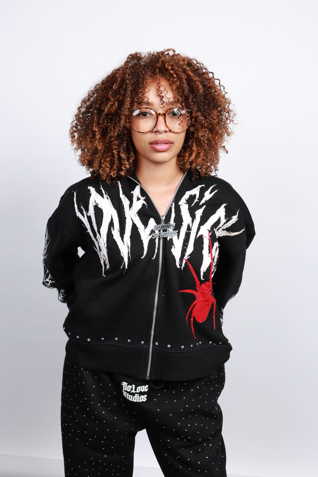 Cropped Love Sick V2 Zip Up